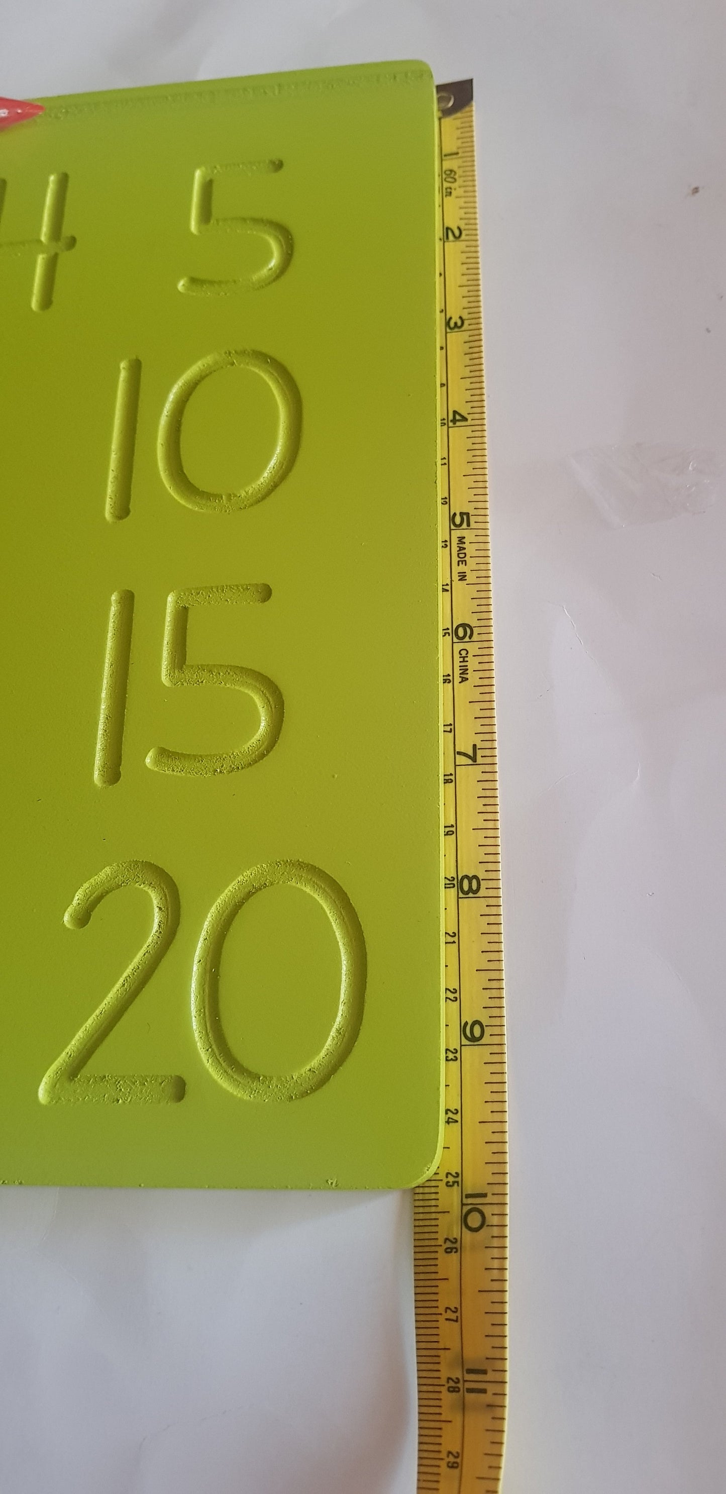 DOUBLE SIDED CURSIVE LOWERCASE/NUMBERS TRACING BOARD - PRE WRITING SKILLS - CLEARANCE