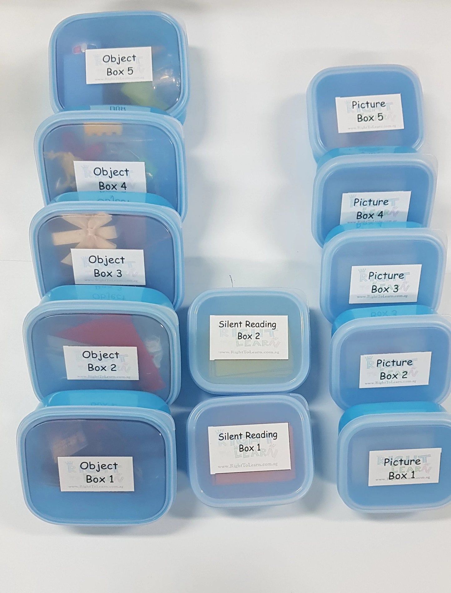 Montessori Blue Scheme - Phonics- Complete set of Reading Kit - 2