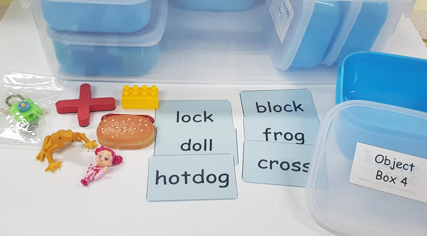 Montessori Blue Scheme - Phonics- Complete set of Reading Kit - 2
