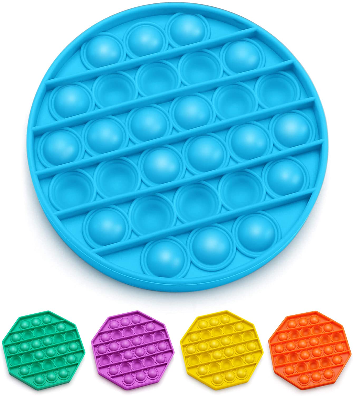Push Pop Bubble - Stress Reliever Sensory Toy – Anti-Anxiety Bubble Game