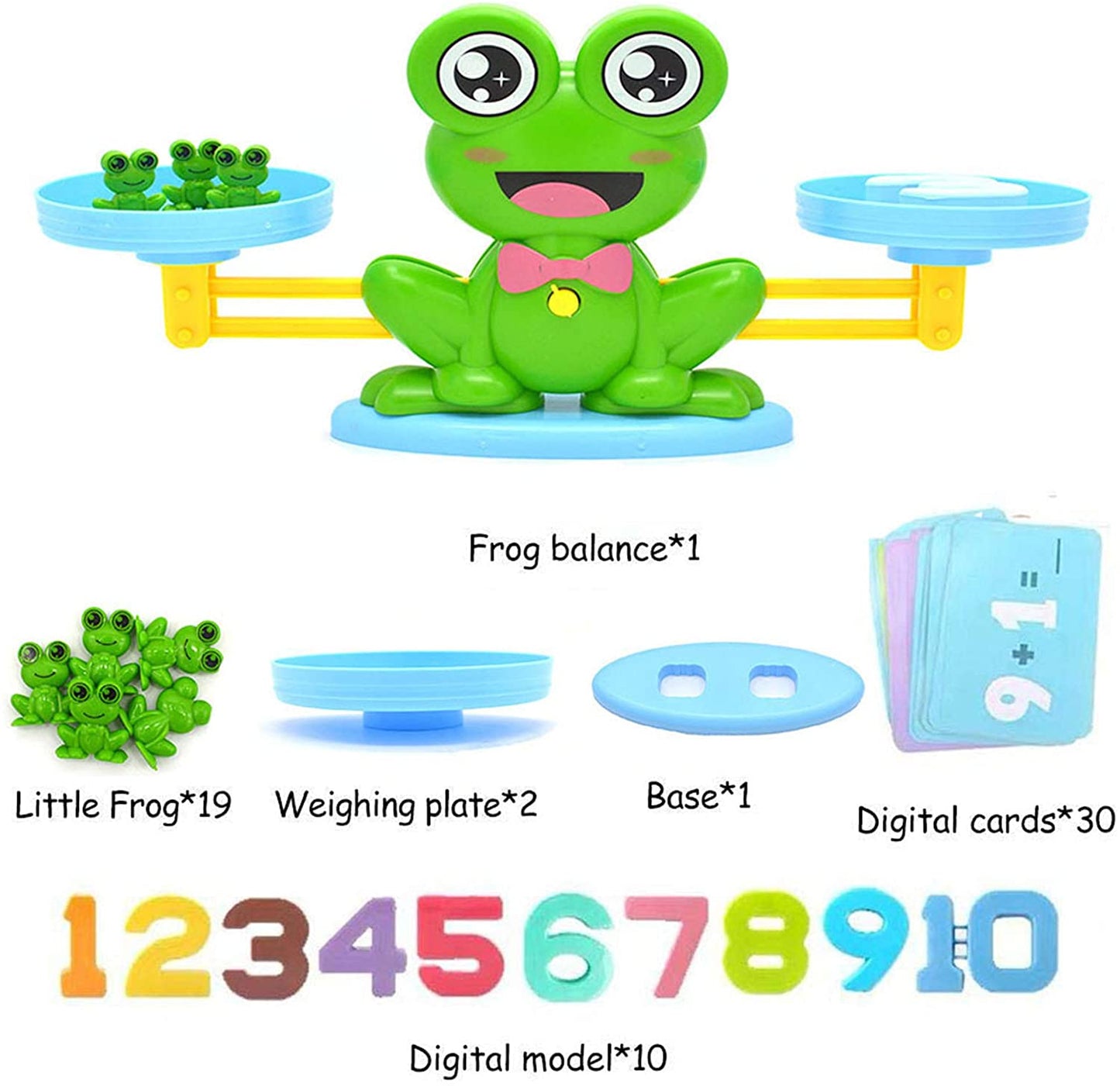Fun Frog Balance - Educational Math Counting Game