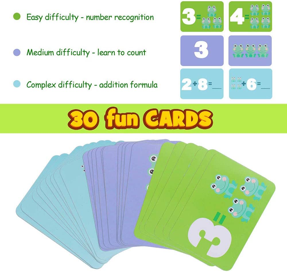 Fun Frog Balance - Educational Math Counting Game