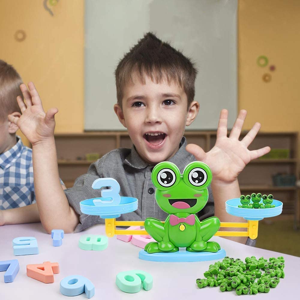 Fun Frog Balance - Educational Math Counting Game