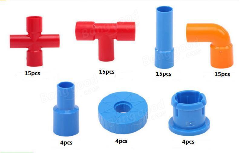 MANIPULATIVE WATER PIPE PLUG/ CONNECTORS ACTIVITY