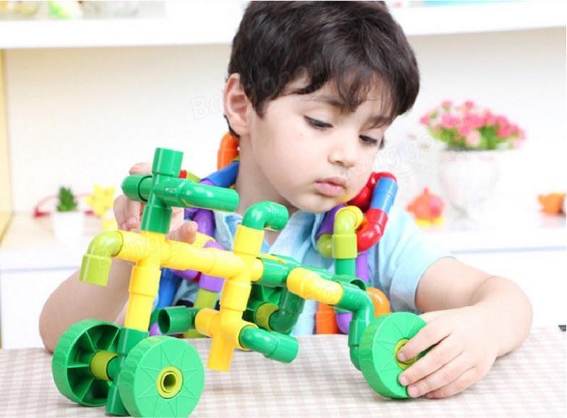 MANIPULATIVE WATER PIPE PLUG/ CONNECTORS ACTIVITY
