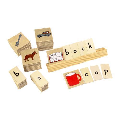 Wooden - Say and Spell - Word Building
