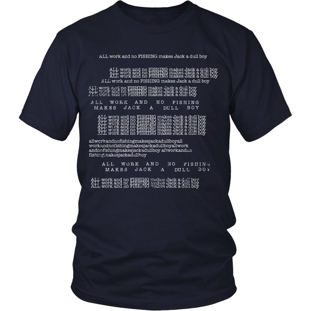 All Work and No Fishing Make Jack a Dull Boy - The Shining - TeachersApproved.com