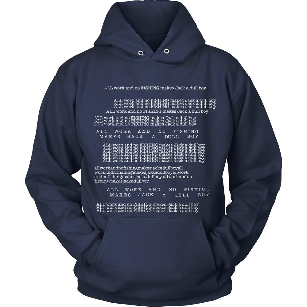 All Work and No Fishing Make Jack a Dull Boy - The Shining - TeachersApproved.com