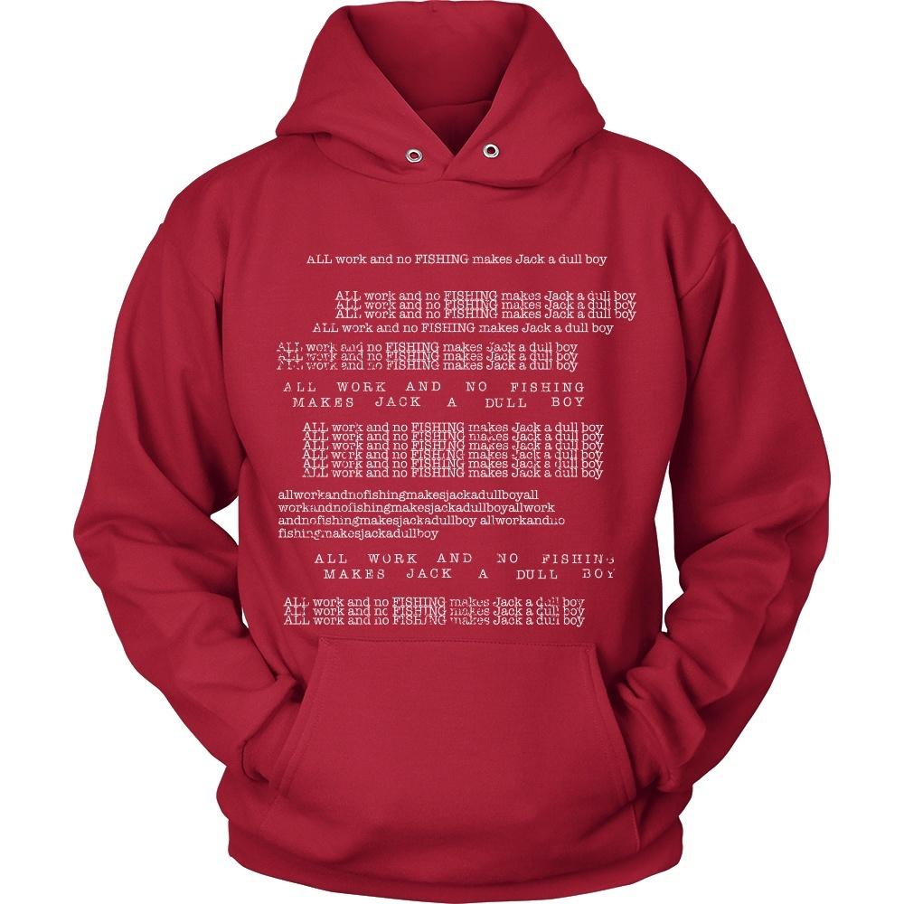All Work and No Fishing Make Jack a Dull Boy - The Shining - TeachersApproved.com