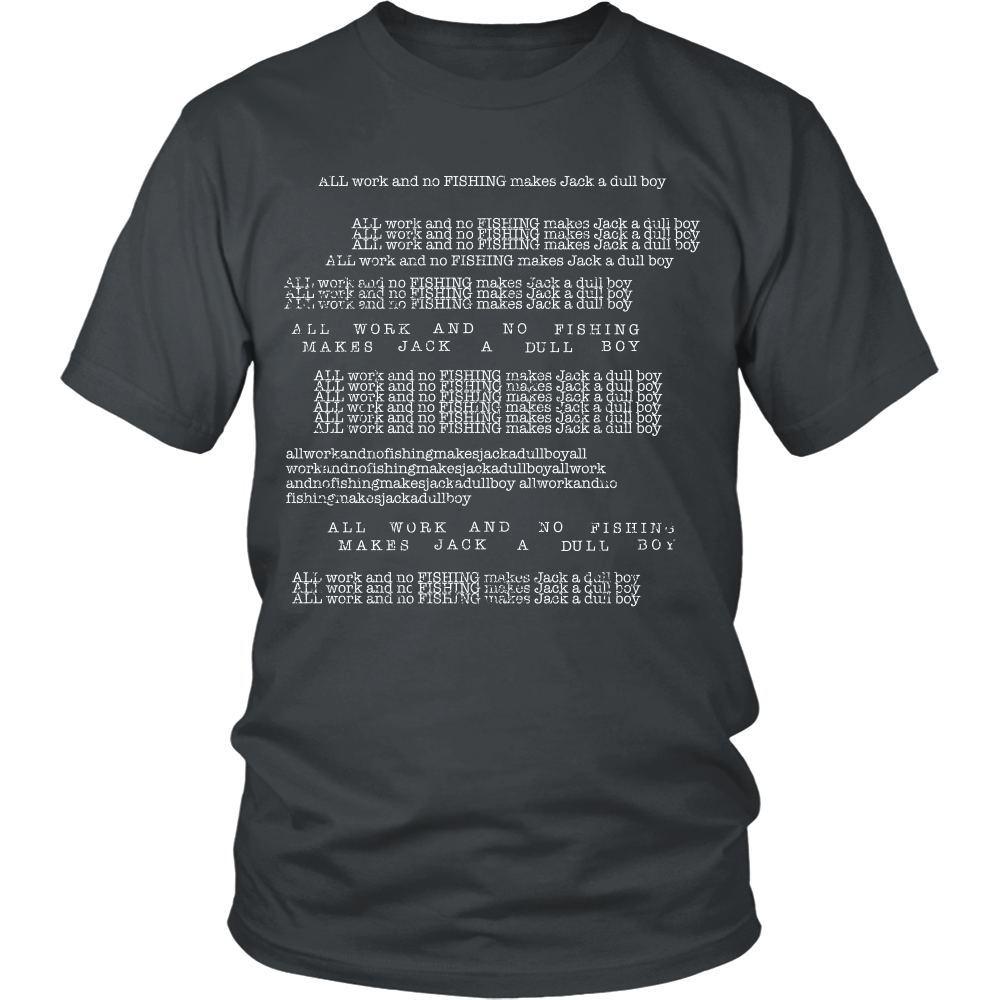 All Work and No Fishing Make Jack a Dull Boy - The Shining - TeachersApproved.com