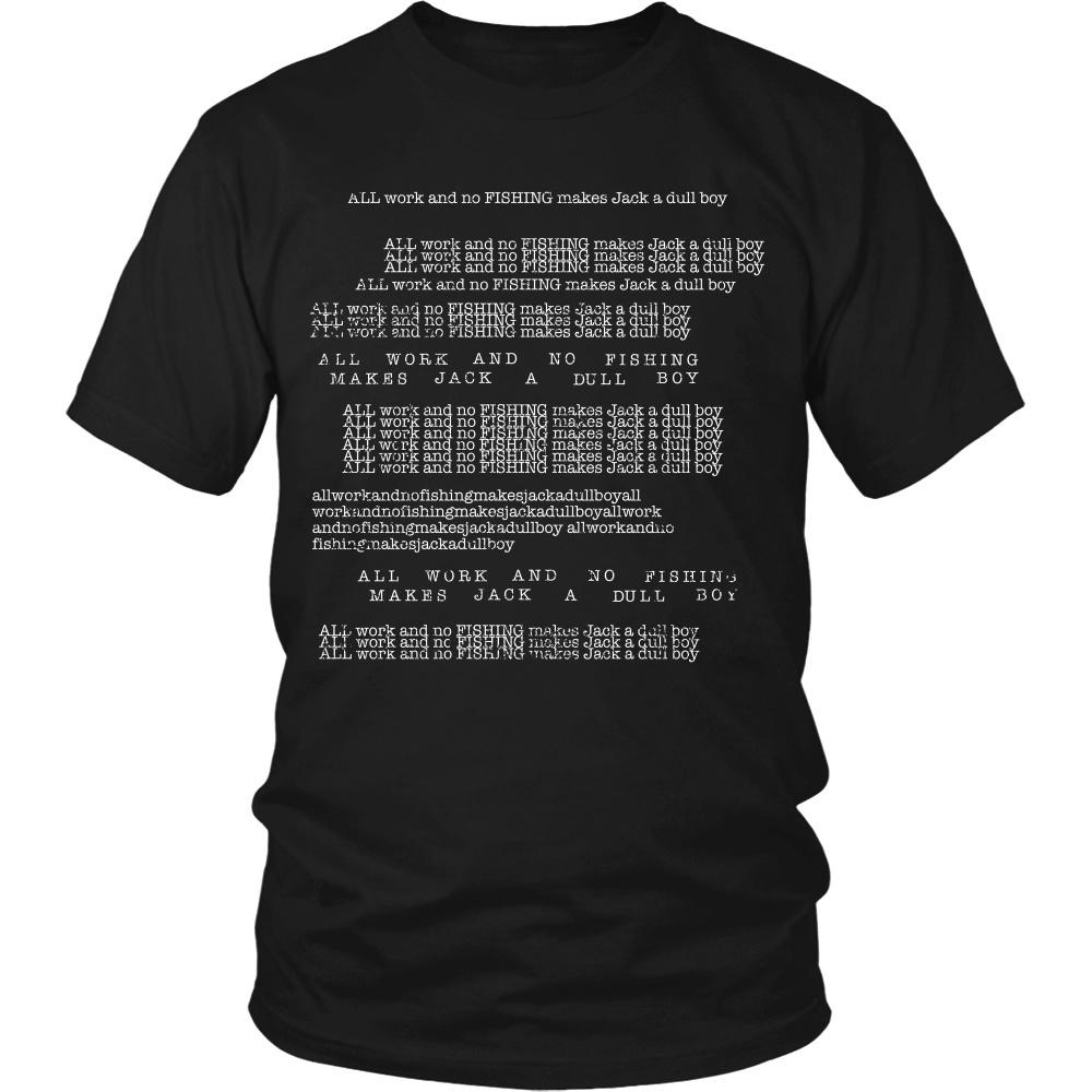 All Work and No Fishing Make Jack a Dull Boy - The Shining - TeachersApproved.com