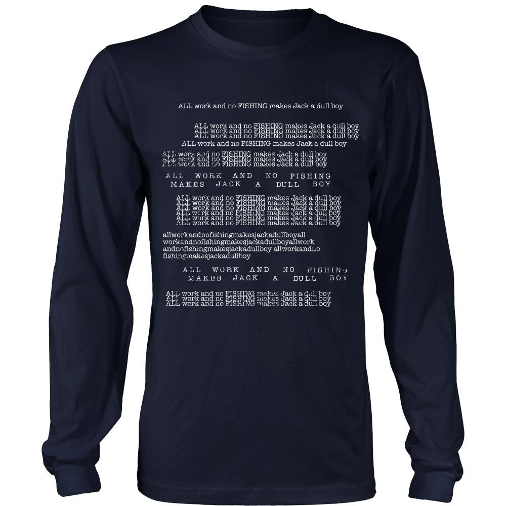 All Work and No Fishing Make Jack a Dull Boy - The Shining - TeachersApproved.com