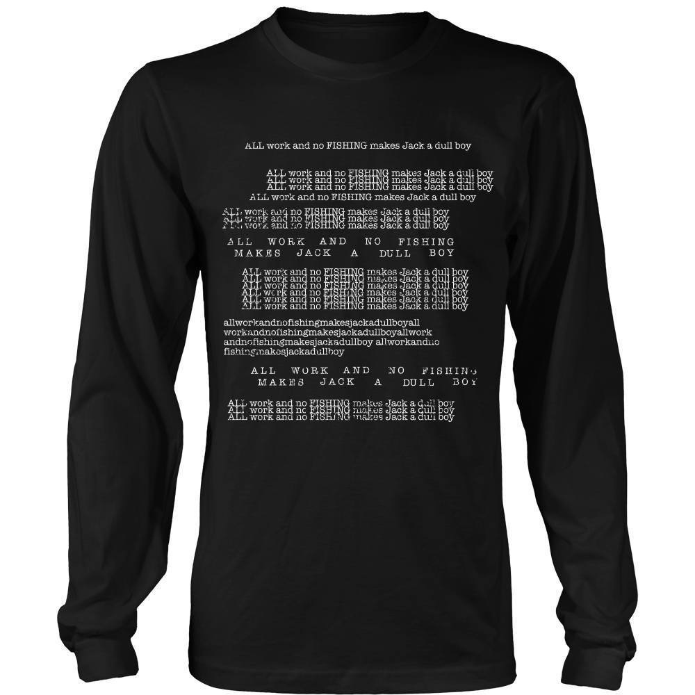All Work and No Fishing Make Jack a Dull Boy - The Shining - TeachersApproved.com