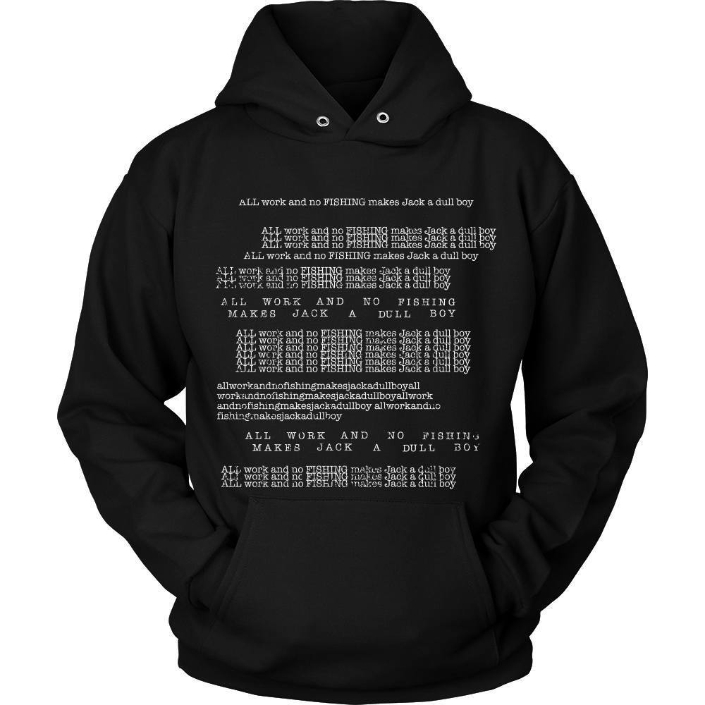 All Work and No Fishing Make Jack a Dull Boy - The Shining - TeachersApproved.com
