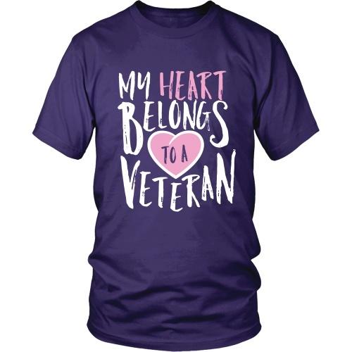 My Heart Belong To A Veteran - TeachersApproved.com