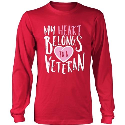 My Heart Belong To A Veteran - TeachersApproved.com