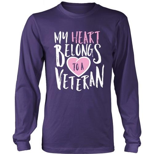 My Heart Belong To A Veteran - TeachersApproved.com