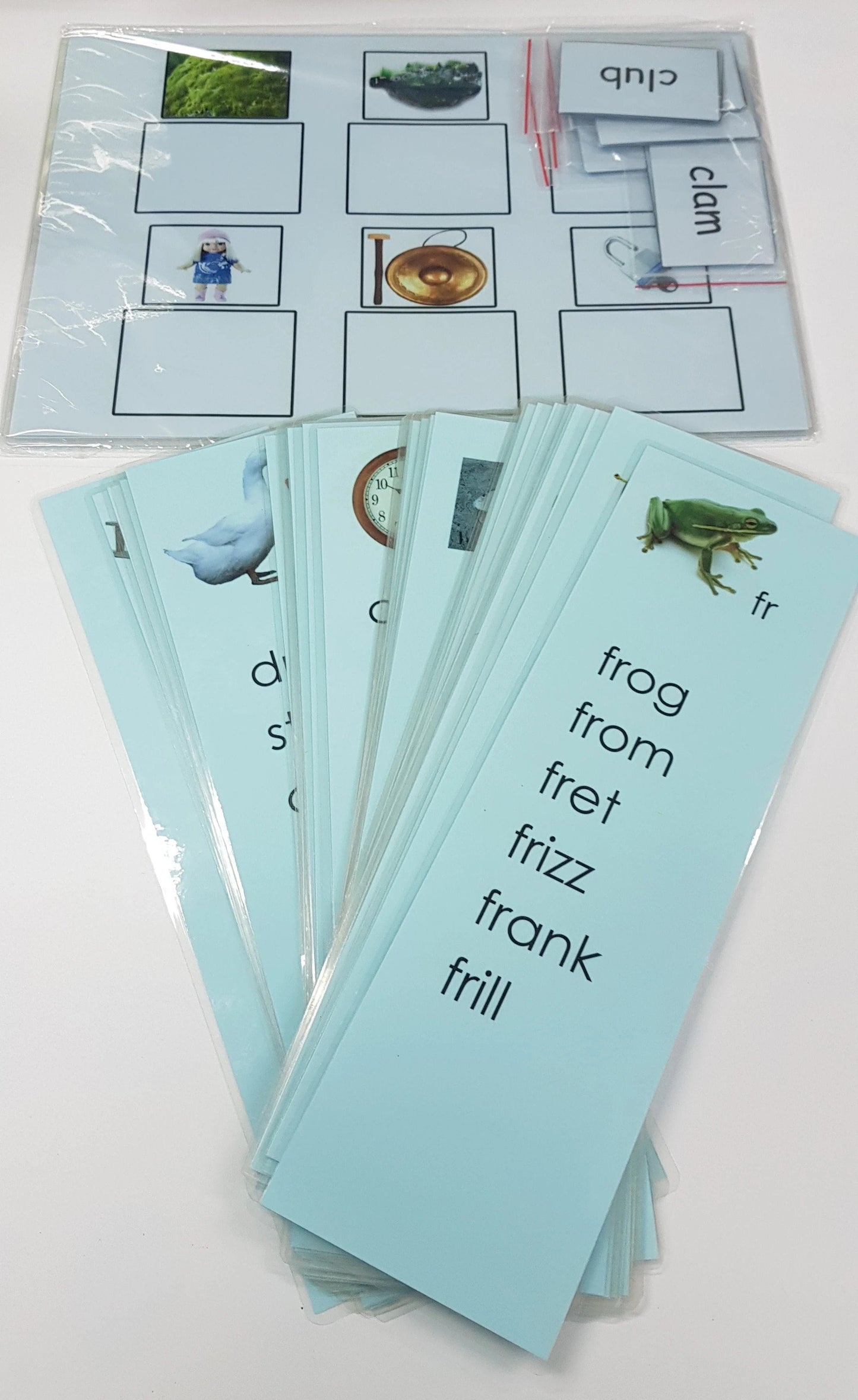 Montessori Blue Scheme - Phonics- Complete set of  Reading Kit - 2