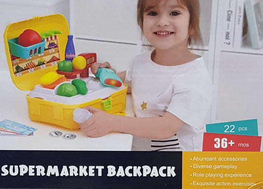 Pretend Play Supermarket Backpack