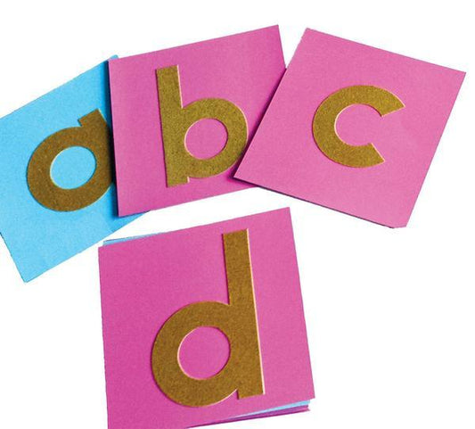 Sandpaper Alphabet - Lowercase Letters