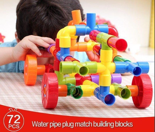 MANIPULATIVE WATER PIPE PLUG/ CONNECTORS ACTIVITY