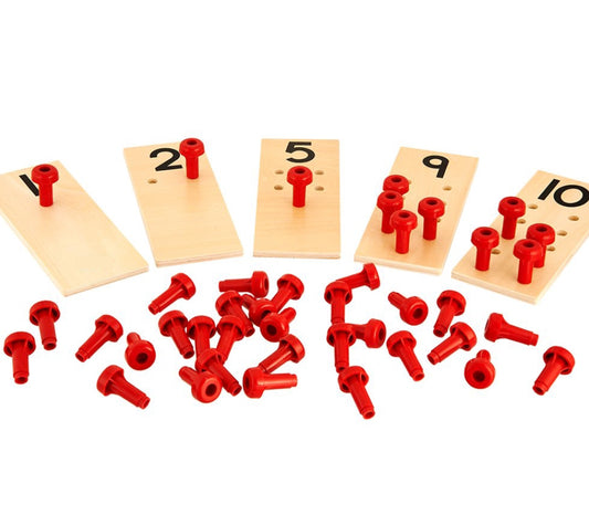 NUMERICAL PEG BOARD - PEG NUMBER BOARD